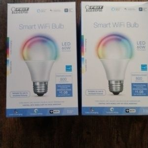 2 Smart Wifi Bulb 60W